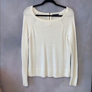 American Eagle White Sweater